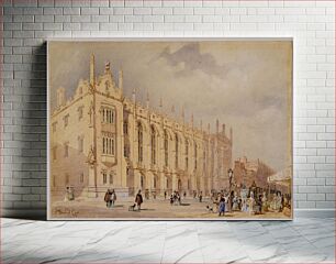 Πίνακας, King Edward's School, Birmingham (1833) by David Cox