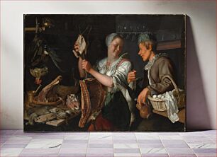 Πίνακας, Kitchen Scene by Peter Wtewael