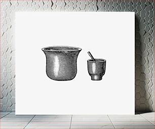 Πίνακας, Kitchenware from Portuguese Expedition to Muatianvua Ethnographia and Traditional History of the People of Lunda... Edition Illustrated by H. Casanova (1890)