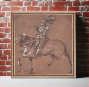 Πίνακας, Knight on Horseback , Anonymous, German, 16th century