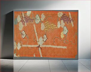 Πίνακας, Kosode (Kimono) Fragment with Grapes and Trellis