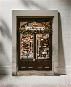 Πίνακας, Krakow Souvenir Shop Front Μπροστά στο κατάστημα σουβενίρ Κρακοβίας