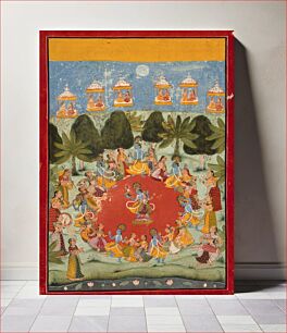 Πίνακας, Krishna's Dance of Delight (Rasa Lila)