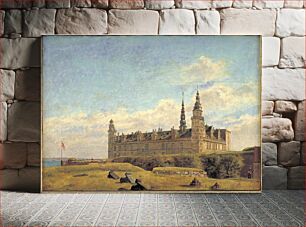 Πίνακας, Kronborg Castle by Constantin Hansen