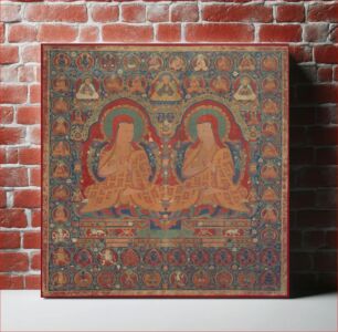 Πίνακας, Kunga Wangcuk (1424-1478) and Sonam Senge (1429-1489), The Fourth and Sixth Abbots of Ngor