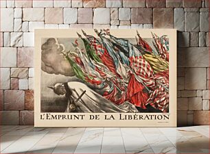 Πίνακας, L'emprunt de la libération (juliste), 1918, Abel Faivre