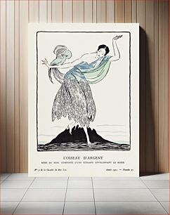 Πίνακας, L'oiseau d'argent (1921) published in Gazette du Bon Ton
