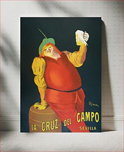 Πίνακας, La Cruz del Campo beers (1906) by Leonetto Cappiello