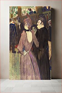 Πίνακας, La Goulue and Her Sister (1892) by Henri de Toulouse–Lautrec