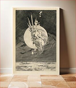 Πίνακας, La Lune de Miel, George Montbard