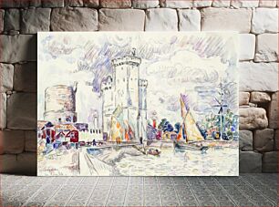 Πίνακας, La Rochelle (1920-1928) by Paul Signac