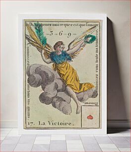 Πίνακας, La Victoire from Playing Cards (for Quartets) 'Costumes des Peuples Étrangers'