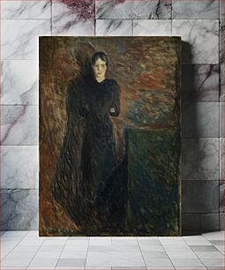 Πίνακας, Lady in Black by Edvard Munch