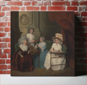Πίνακας, Lady Jane Mathew and Her Daughters