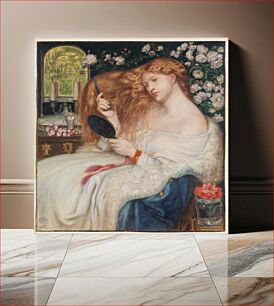 Πίνακας, Lady Lilith by Dante Gabriel Rossetti and Henry Treffry Dunn