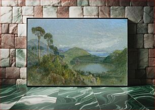 Πίνακας, Lago Avernus by William Trost Richards