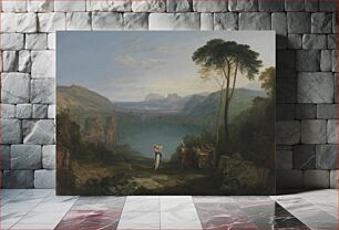 Πίνακας, Lake Avernus: Aeneas and the Cumaean Sibyl