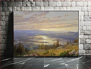Πίνακας, Lake Squam from Red Hill by William Trost Richards