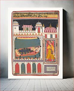 Πίνακας, Lalit Ragini: Folio from a ragamala series (Garland of Musical Modes), India (Madhya Pradesh, Malwa)