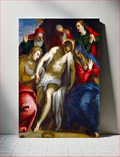 Πίνακας, Lamentation (ca. 1620) by Jacopo Palma il Giovane