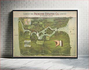 Πίνακας, Lands of the Princess Estates Co. (Limited) at Niagara Falls