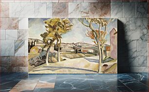 Πίνακας, Landscape, 1913, Roger Fry