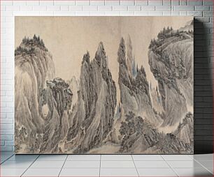 Πίνακας, Landscape after Dong Yuan, Juran, Ma Yuan, and Xia Gui