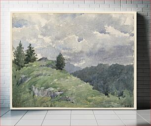Πίνακας, Landscape, Arnold William Brunner