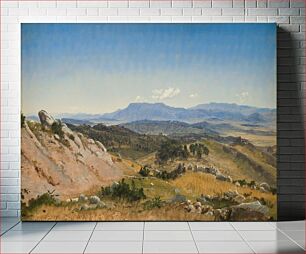Πίνακας, Landscape at Civitella by P. C. Skovgaard