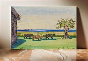 Πίνακας, Landscape, Brittany, Donald Shaw MacLaughlan