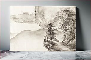 Πίνακας, Landscape by After Sesshū Tōyō