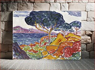 Πίνακας, Landscape by Carl Newman