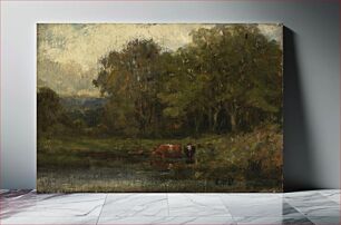 Πίνακας, Landscape by Edward Mitchell Bannister