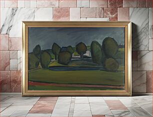 Πίνακας, Landscape from denmark, 1914 - 1923, William Iönnberg
