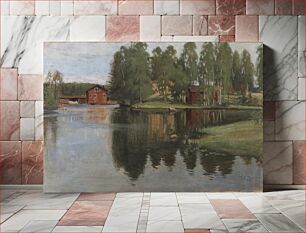 Πίνακας, Landscape from inha, 1905, Wilho Sjöström