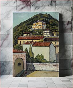 Πίνακας, Landscape from liguria, 1932, Pietro Marussig