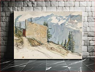 Πίνακας, Landscape from tyrol, 1903, Venny Soldanbrofeldt
