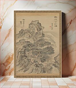 Πίνακας, Landscape in the Style of Taiga by Totoki Baigai