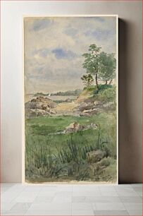 Πίνακας, Landscape of Nantucket Island by Arnold William Brunner, American, 1857–1925