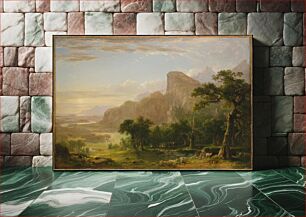 Πίνακας, Landscape—Scene from "Thanatopsis" by Asher Brown Durand
