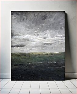 Πίνακας, Landscape Study The Heath (1905) by August Strindberg