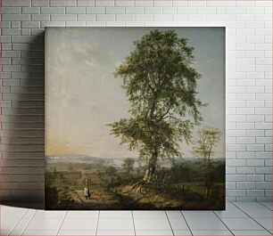 Πίνακας, Landscape with a large tree by Johan Christian Claussen Dahl