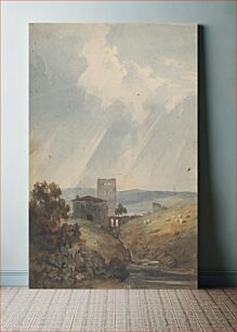 Πίνακας, Landscape with Castle, Hills and Mountains