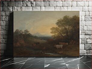 Πίνακας, Landscape with Cattle