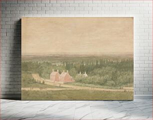Πίνακας, Landscape with Cottages, Broadmoor