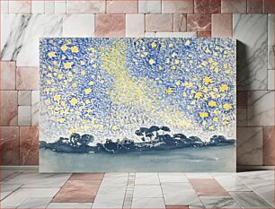 Πίνακας, Landscape with Stars (1905–1908) by Henri-Edmond Cross