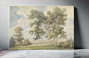 Πίνακας, Landscape with Trees and Sheep (Park Landscape with Sheep)