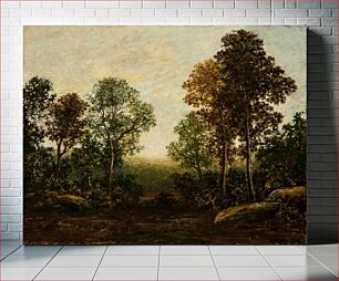 Πίνακας, Landscape with Trees by Ralph Albert Blakelock