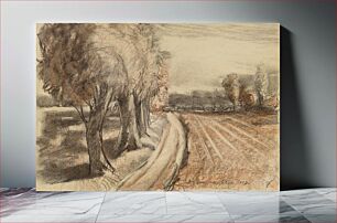 Πίνακας, Landscape with Willow Trees