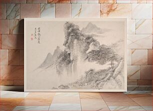 Πίνακας, Landscapes in the Manner of Song and Yuan Masters